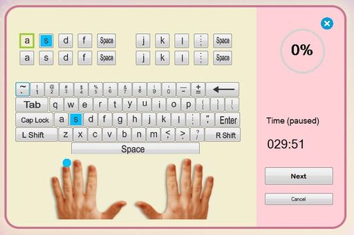 Download free Typing Tuor for English QWERTY